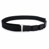 Premium Adjustable Shirt Stay Belt for Men in Black